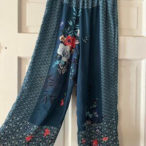 Anthropologie Breezy Boho Sheer Lounge Pants - Size M